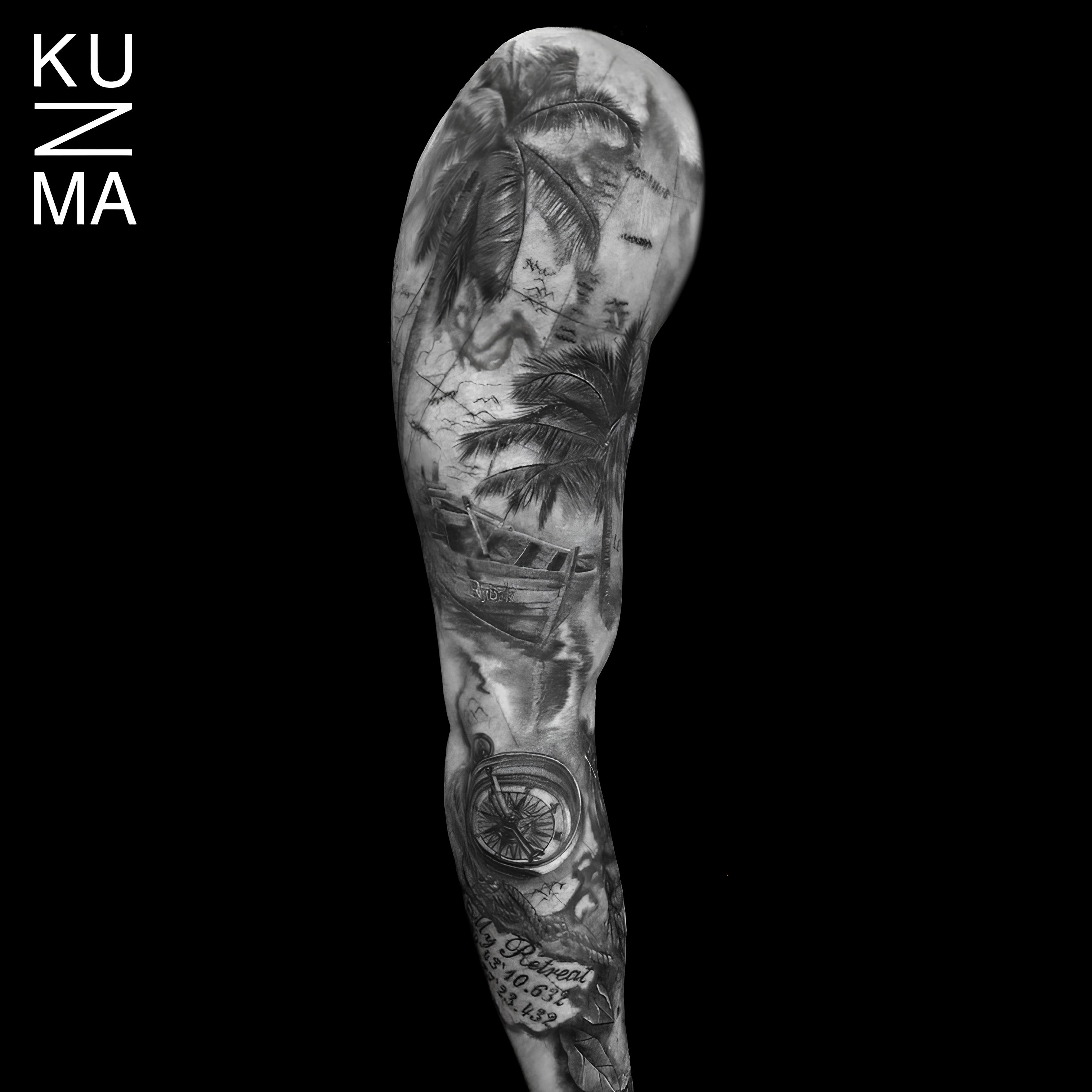 Тату реализм Москва — KuzmaTattoo